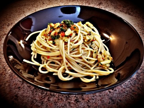 Aglio olio e peperoncino