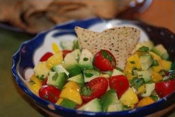 Avocado, tomato & mango salsa - Pálivost 3/5