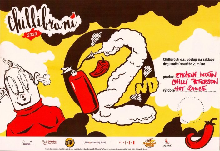 Zpečený Indián Extra Hot200g chilli omáčka silně pálivá