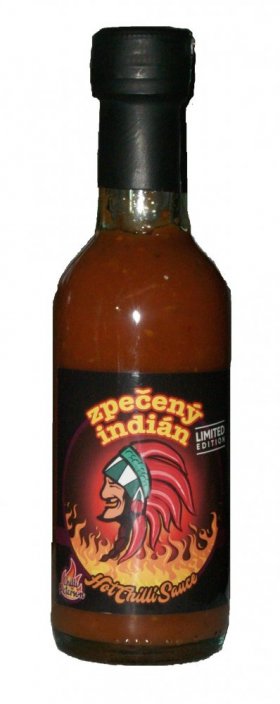 Zpečený Indián Limited Edition 185g chilli omáčka středně pálivá